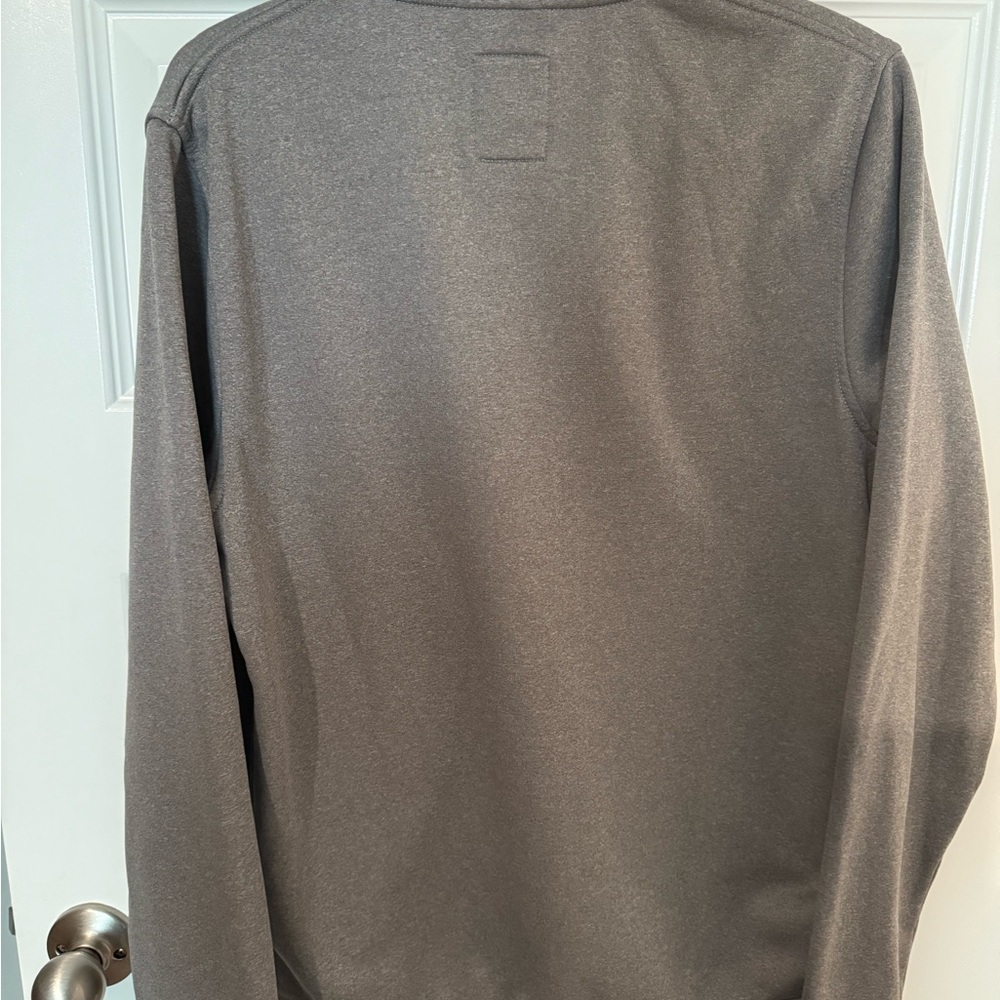 Timberland Gray Zip Up Sweater with Stand-Up Collar - Picture 6 of 6